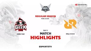 RRQ Hoshi vs Geek Fam: Duel Panas Week 7 MPL ID