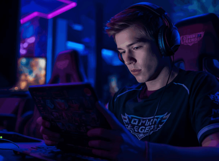 Pro player Mobile Legends menganalisis build item sebelum pertandingan