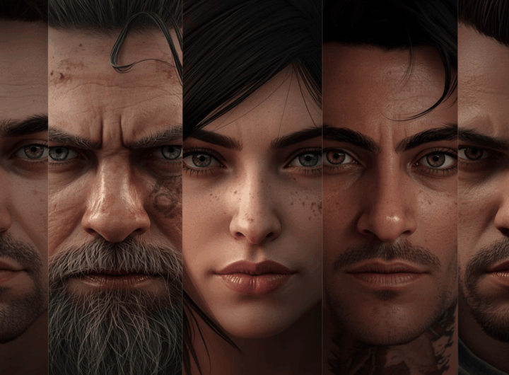 Karakter game PC realistis